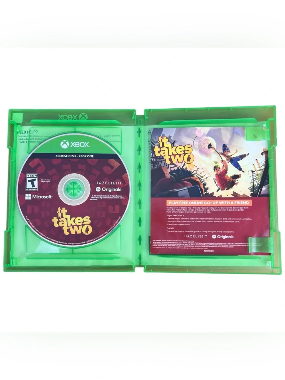 It Takes Two -  (Microsoft Xbox One/Xbox Series X) Complete Very Good!